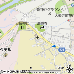 東京都八王子市弐分方町4周辺の地図