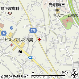 東京都八王子市楢原町466周辺の地図