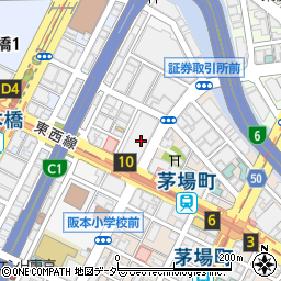 東京都中央区日本橋兜町7周辺の地図