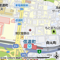 東京都新宿区信濃町32周辺の地図