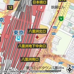 シャネルフレグランス＆ビューティ大丸東京店周辺の地図
