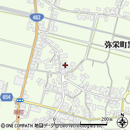 京都府京丹後市弥栄町黒部2424周辺の地図