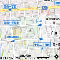 東京都江東区石島15周辺の地図