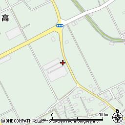 千葉県匝瑳市高471周辺の地図
