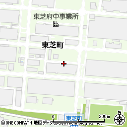 株式会社東芝府中事業所総務担当周辺の地図