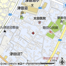 津田沼7丁目児童公園周辺の地図