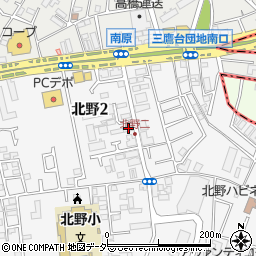 テニスヴィレッジ１周辺の地図