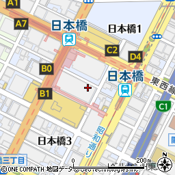 サイコバニー　日本橋高島屋Ｓ．Ｃ．店周辺の地図