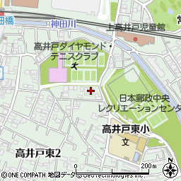 ダイヤモンド・スポーツクラブ株式会社　高井戸ダイヤモンド・テニスクラブ周辺の地図