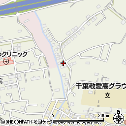 千葉県四街道市内黒田335周辺の地図