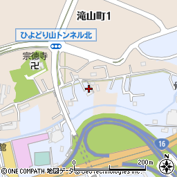 東京都八王子市左入町857周辺の地図