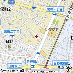 遠藤邸_栄町akippa駐車場周辺の地図