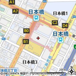 銀座アスター草　日本橋高島屋Ｓ．Ｃ．店周辺の地図