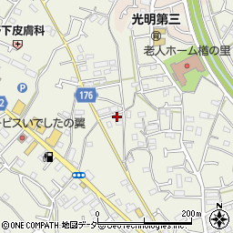 東京都八王子市楢原町467周辺の地図