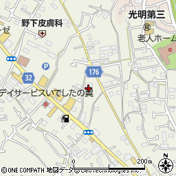 東京都八王子市楢原町471周辺の地図