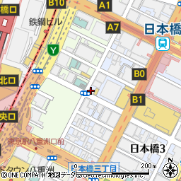 鮨 博多まつもと 八重洲店周辺の地図