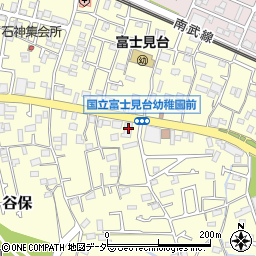 東京都国立市谷保5878周辺の地図