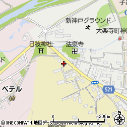 八王子弐分方郵便局周辺の地図