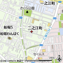 東京都江戸川区二之江町1391周辺の地図