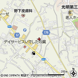 東京都八王子市楢原町480周辺の地図
