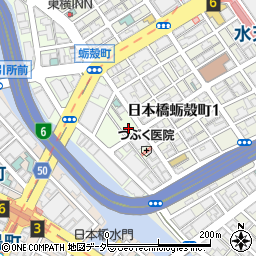 ＧＳパーク日本橋小網町駐車場周辺の地図