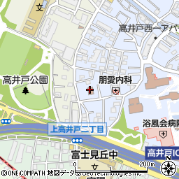 杉並区立　高井戸西学童クラブ周辺の地図