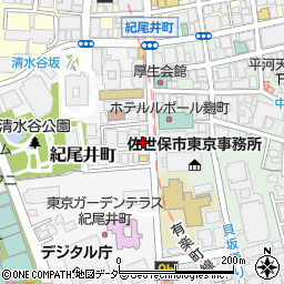 クリエイト紀尾井町周辺の地図