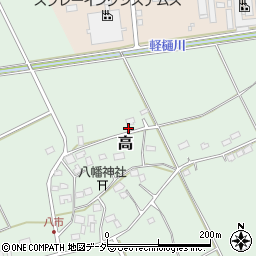 千葉県匝瑳市高1199-1周辺の地図