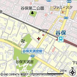 東京都国立市谷保5232周辺の地図