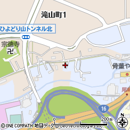 東京都八王子市左入町851周辺の地図