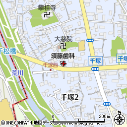 須藤歯科医院周辺の地図