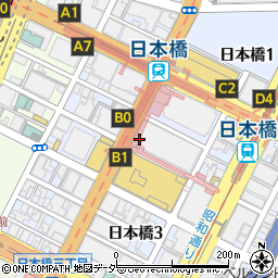 オープンテラス完備 アジアンビストロ Dai 日本橋周辺の地図