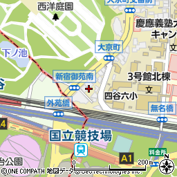 東京都新宿区大京町31周辺の地図