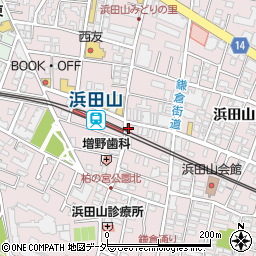 三菱ＵＦＪ銀行浜田山出張所周辺の地図