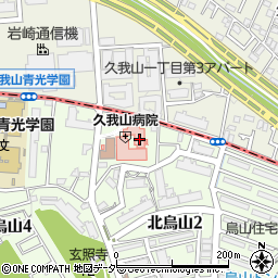 久我山病院周辺の地図