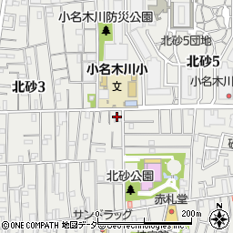 株式会社文明堂銀座店　砂町店周辺の地図