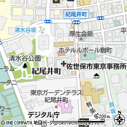 紀尾井町サロンホール周辺の地図