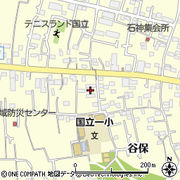 東京都国立市谷保6037周辺の地図