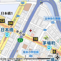 東京都中央区日本橋兜町9周辺の地図