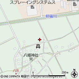 千葉県匝瑳市高4445周辺の地図