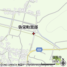 京都府京丹後市弥栄町黒部1678-1周辺の地図