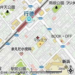 サンキュー酒場 行徳店周辺の地図