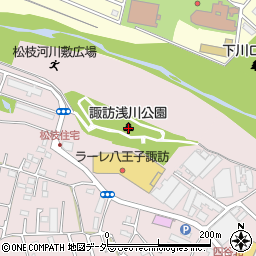 東京都八王子市諏訪町1919周辺の地図