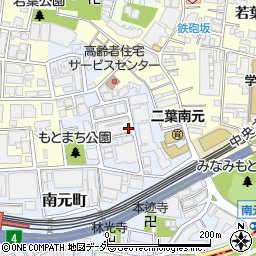 東京都新宿区南元町4周辺の地図