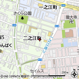 東京都江戸川区二之江町1388周辺の地図
