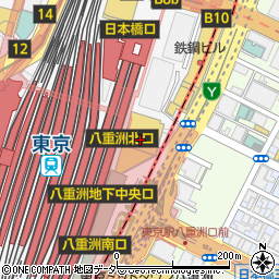 新宿つな八 大丸東京店周辺の地図