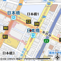 デンタルオフィス東京日本橋タワー周辺の地図