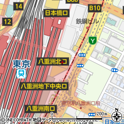 ハンズ東京店周辺の地図