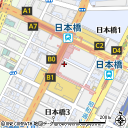 にしたんARTクリニック日本橋院周辺の地図