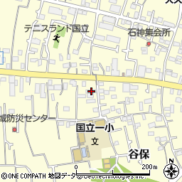 東京都国立市谷保6037-1周辺の地図
